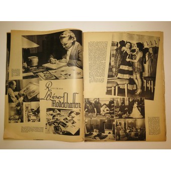 Wiener Illustrierte, Nr. 47, 20. noviembre de 1940. La semana de la moda de 1940. Espenlaub militaria